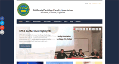 Desktop Screenshot of cpfa.org